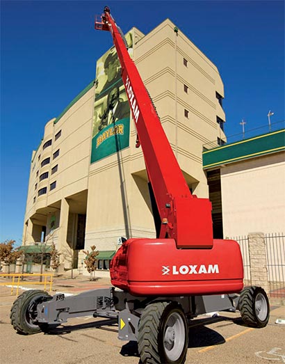 LOXAM ACCESS enrichit sa gamme de nacelles télescopiques supérieures à 50m: la performance au sommet !